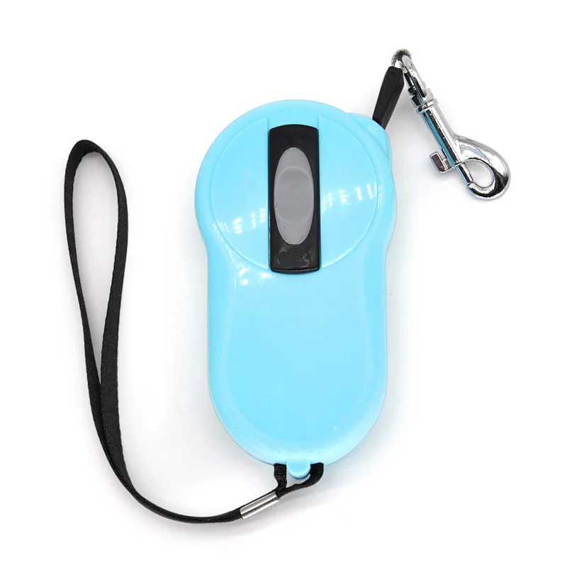 Mini correa retráctil automática para perros pequeños, correa para gatos, cadena de peluche, correa para caminar para perros, productos para mascotas - imagen 2