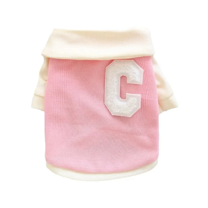 Sudadera con cuello de gofre para mascotas, oso de peluche, Schnauzer, gato, cachorro, camisa Base de Color caramelo, ropa para cachorros, Otoño, nuevo - imagen 5