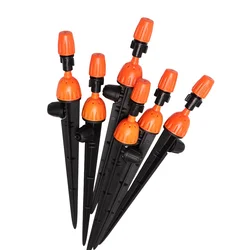 Goteros de goteo ajustables para riego y manguera de jardín