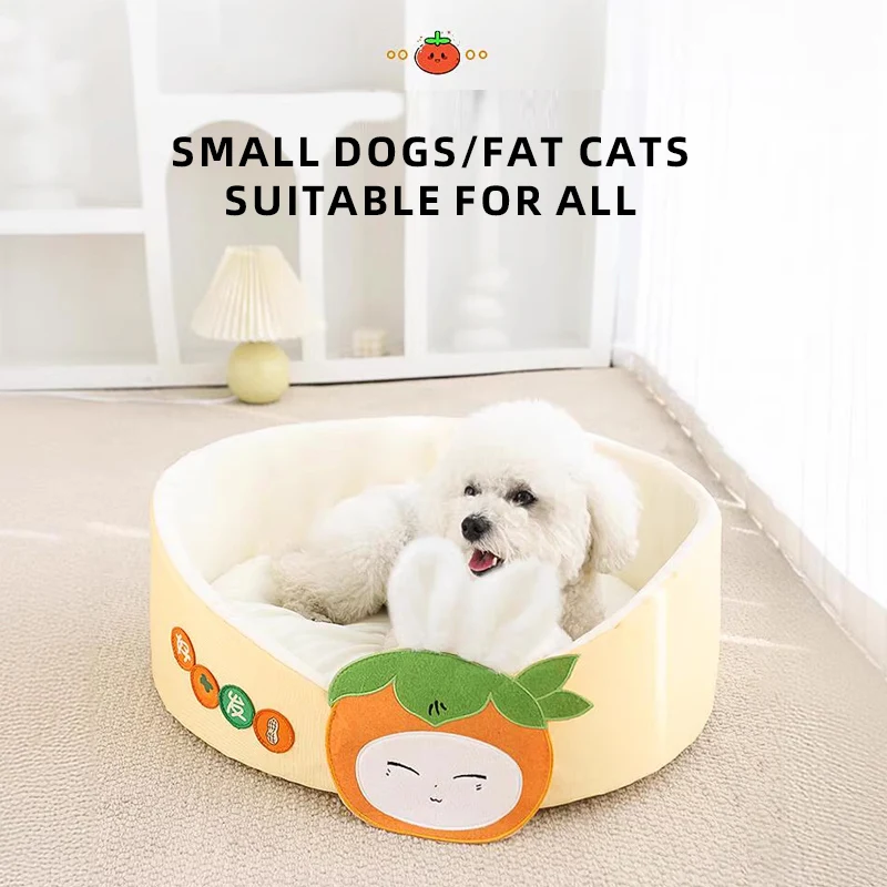 HOOPET-cama Universal para gatos, cama para todas las estaciones, nido de dormir súper grande, sofá para gatos, perrera, camas para mascotas de verano - imagen 3