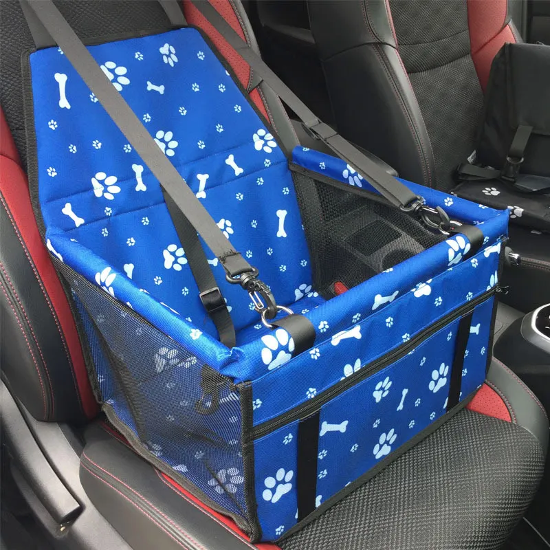CAWAYI KENNEL funda de asiento de coche para perro, hamaca plegable, bolsa de transporte para mascotas, protección de asiento delantero de coche para gato y perro - imagen 4