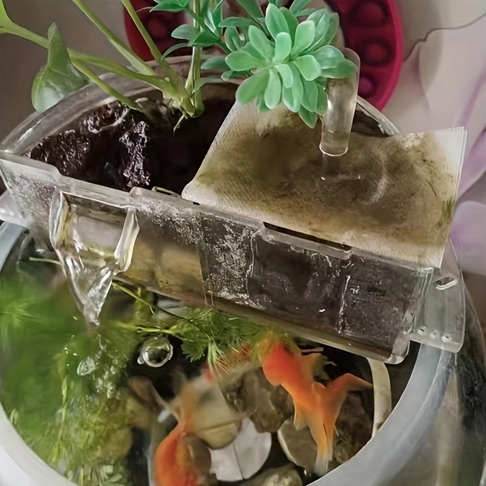 30/50 unids/set papel de purificación de agua de acuario filtración de tanque de peces eliminación eficiente de impurezas absorbe las manchas seguras para peces - imagen 5