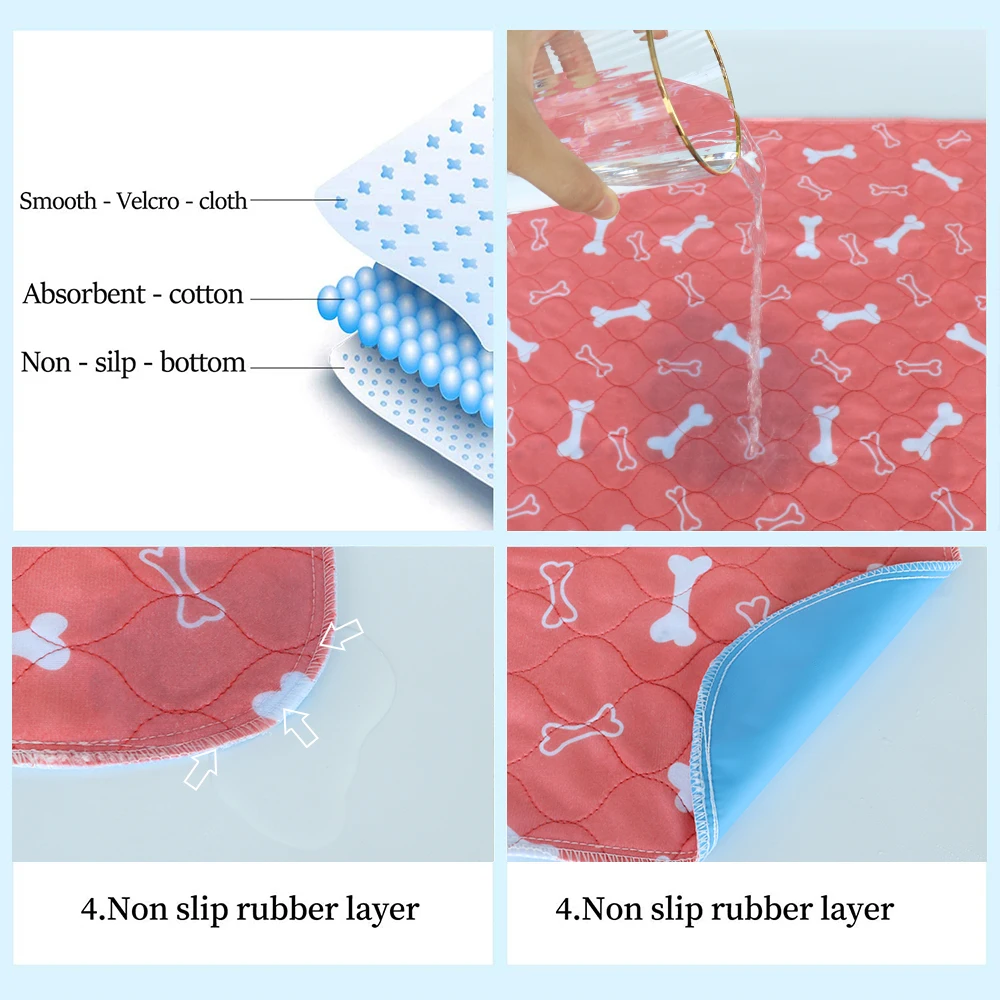 Almohadilla reutilizable para perros – Absorción rápida y lavable - imagen 4