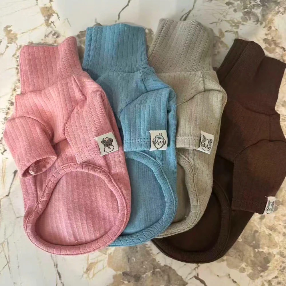 Abrigo suave de manga larga para perros Wiener, camiseta cálida de cuello alto para perros salchicha, pijamas dulces de invierno para perros tejón - imagen 5