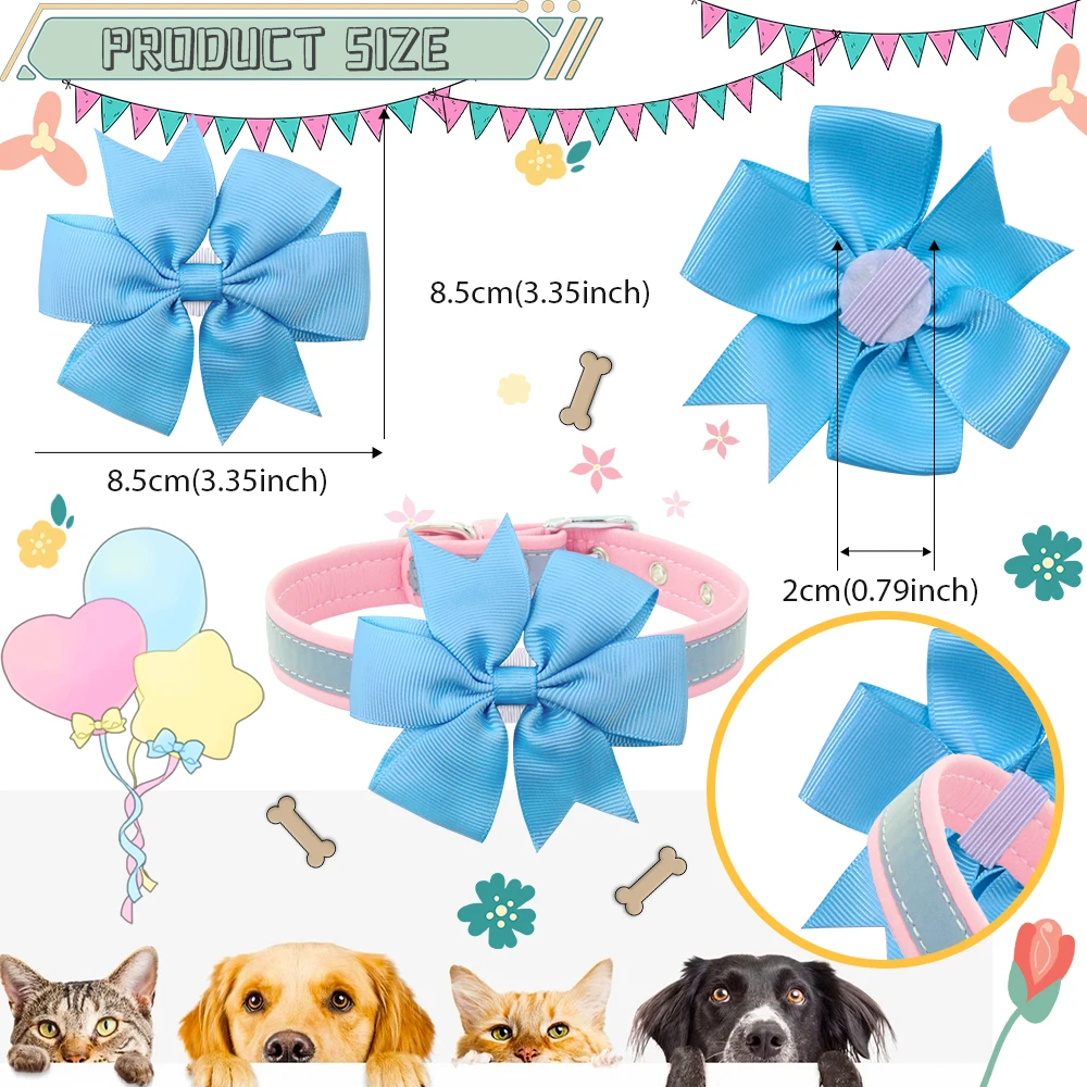 Pajaritas deslizantes para collar de perro (5–100 uds.) - imagen 3