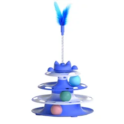 Juguetes para gatos: entretenimiento interactivo con discos y bolas