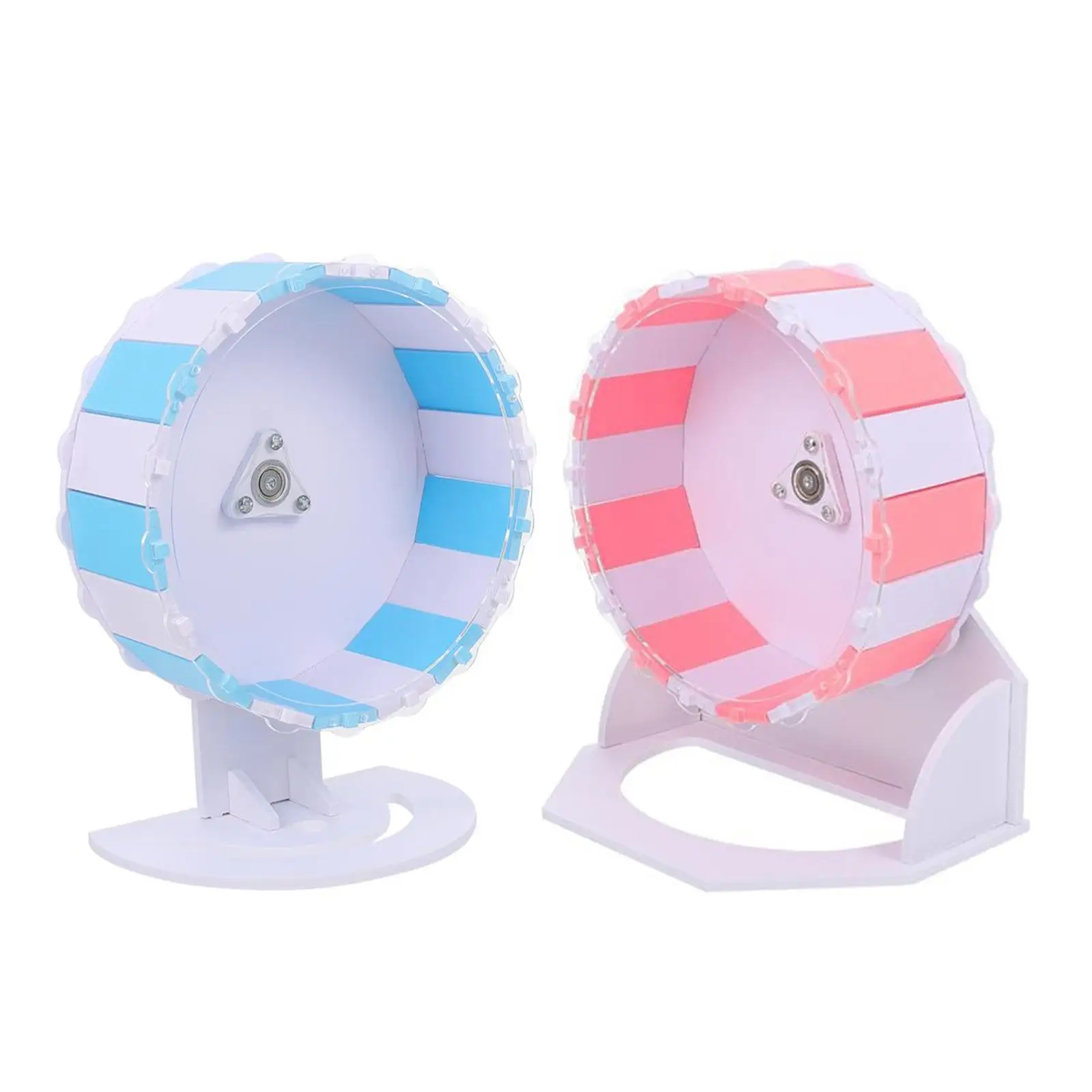 1Set Running Disc 7.09inch Plastic Hamster Exercise Wheel Quiet Flying Saucer Hamster Wheel Hamster Ball for Mice Pet Supplies