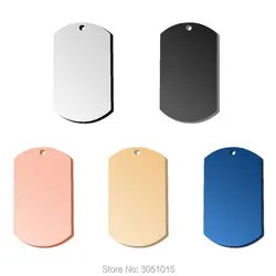 Etiqueta de identificación personalizada para perro, colgante de acero inoxidable, militar, grabado, Nombre de mascota, venta al por mayor, 20X