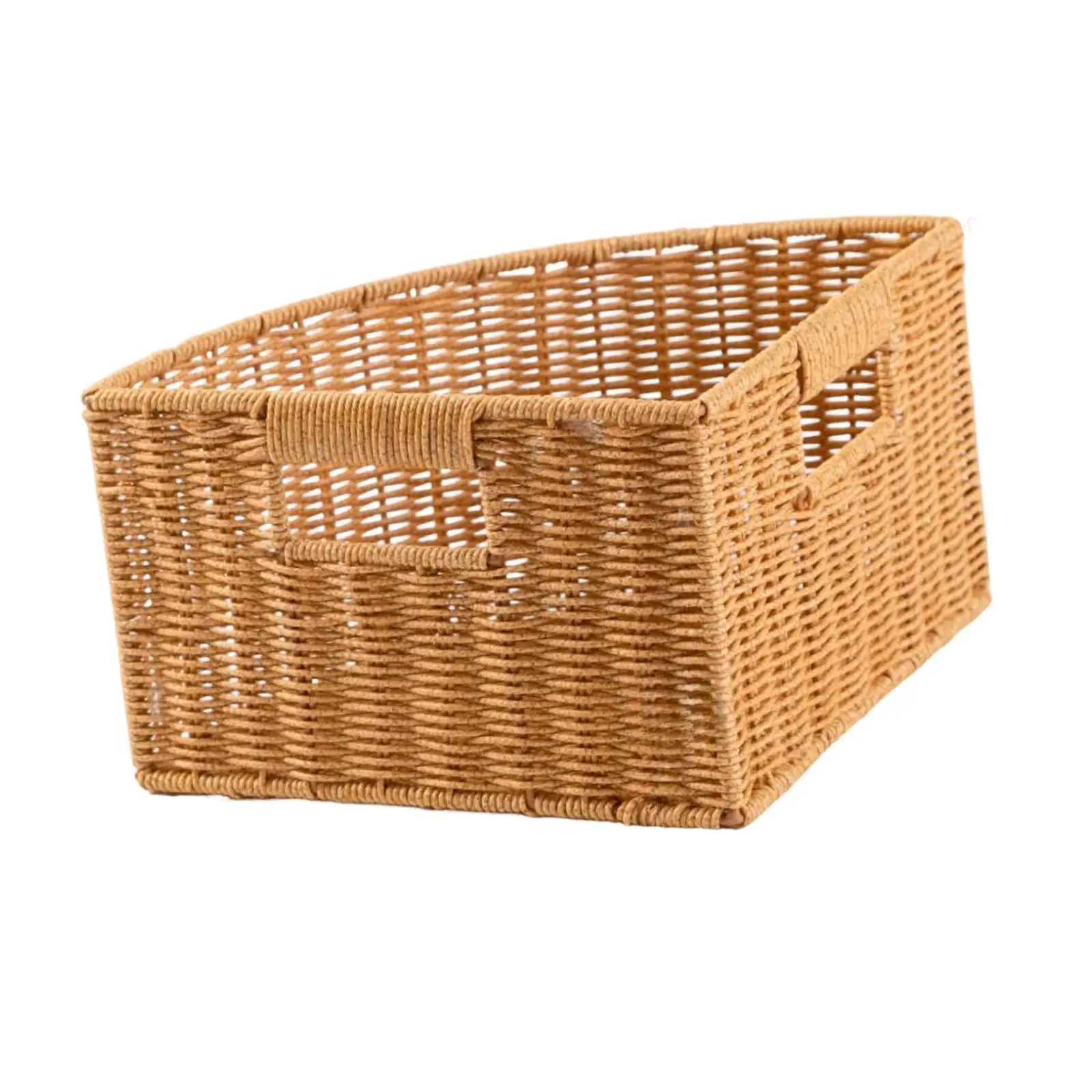 Cesta triangular esquinera tejida para gatos y perros – Almacenaje - imagen 5
