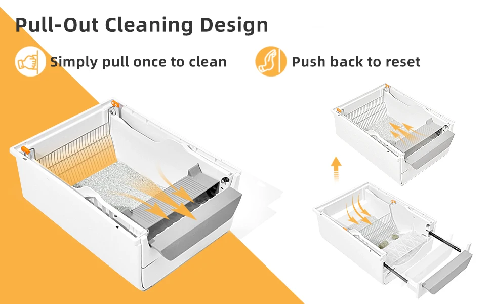 Self-Cleaning Cat Litter Boxes-3