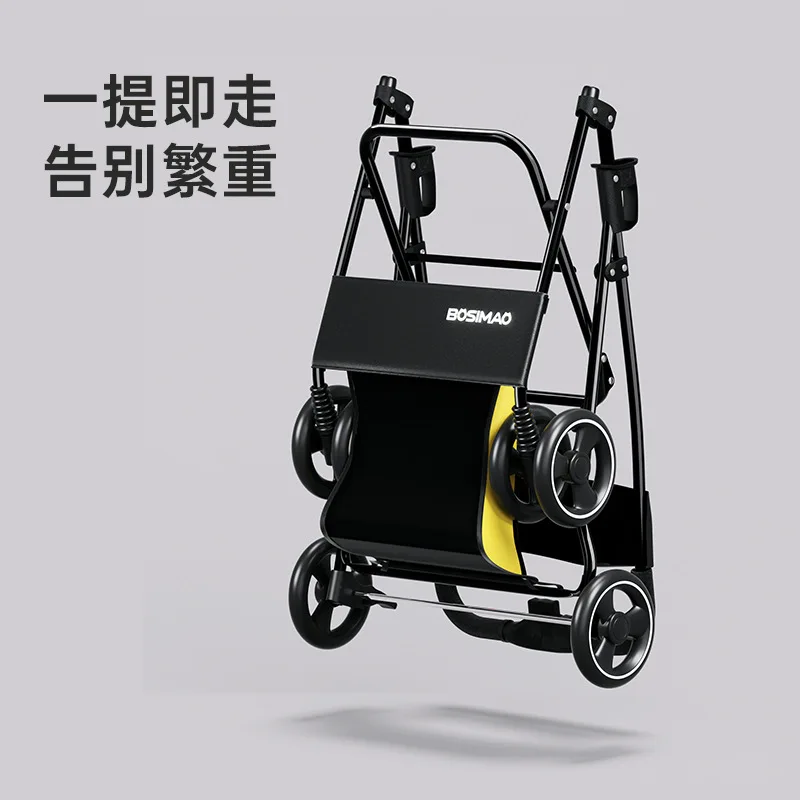 Cochecitos para mascotas, carrito pequeño para salir de perros, cochecitos para cachorros, carrito para caminar para perros, cochecito plegable pequeño y ligero para gatos - imagen 3