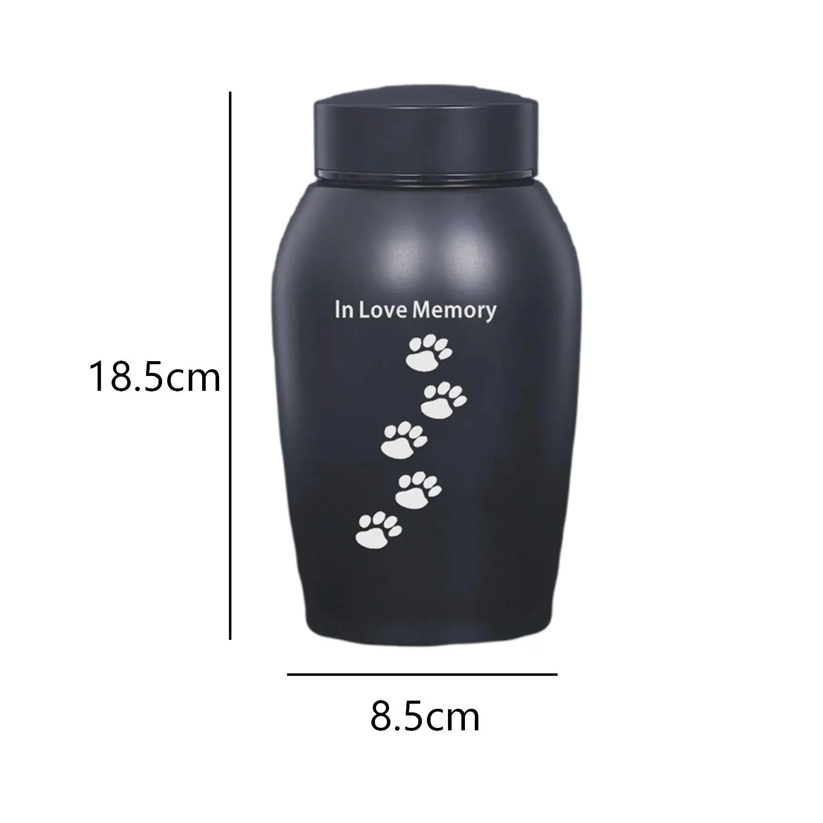 Pet Ashes Urn Burial Retain Memories Souvenir Casket Supplies Kit Stainless Steel Durable Storage Cremation Memorial Urn