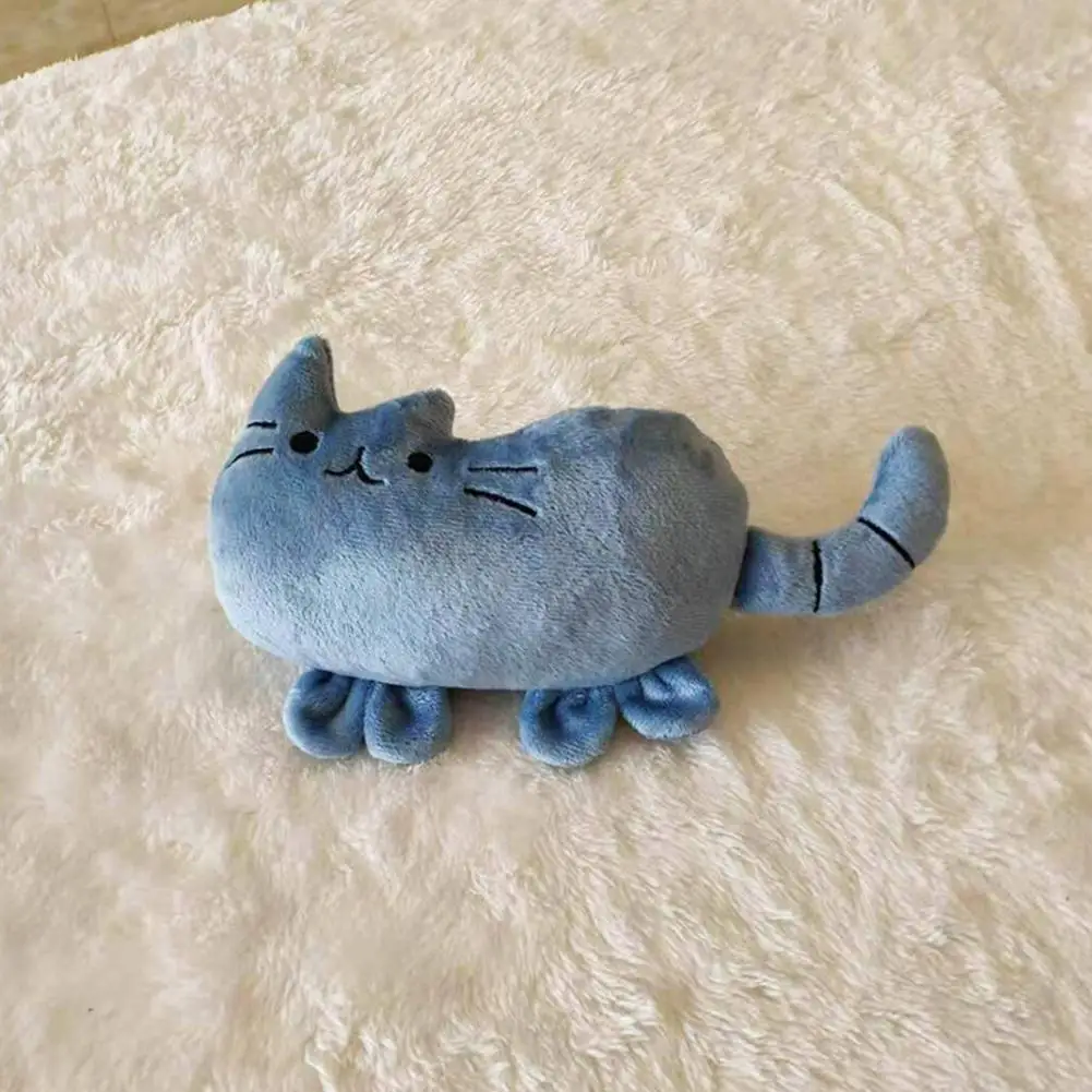 Juguetes de hierba gatera para gatos, juguete interactivo de felpa súper suave para rechinar los dientes, garras, mordedura de pulgar para gatos - imagen 4