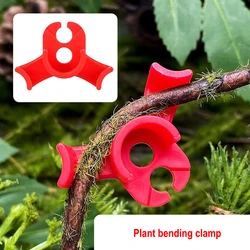 Abrazaderas para guiar y sujetar tallos de plantas