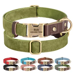 Collar de cuero para perro – personalizado, ajustable y resistente