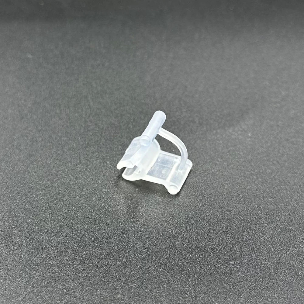 Clips de injerto transparentes de plástico, herramienta de Clip de siembra de plantas para el hogar, jardín, flores vegetales, arbustos de vid, 100 unids/lote por paquete - imagen 5