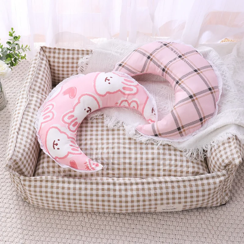 Almohadas universales para mascotas Four Seasons, gatos y perros pueden lavar y dormir, calmar la barbilla, suministros para mascotas para dormir - imagen 3