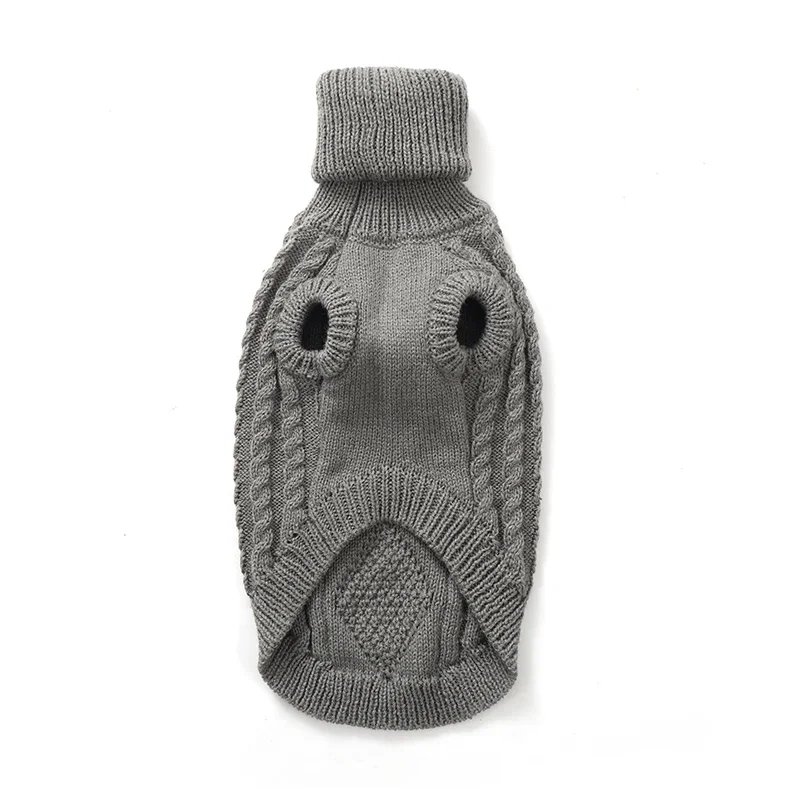 Suéter de cuello alto para galgo, whippet, galgo, saluki, lurcher, galgo Italiano, ropa de puente de lana suave para perro - imagen 4