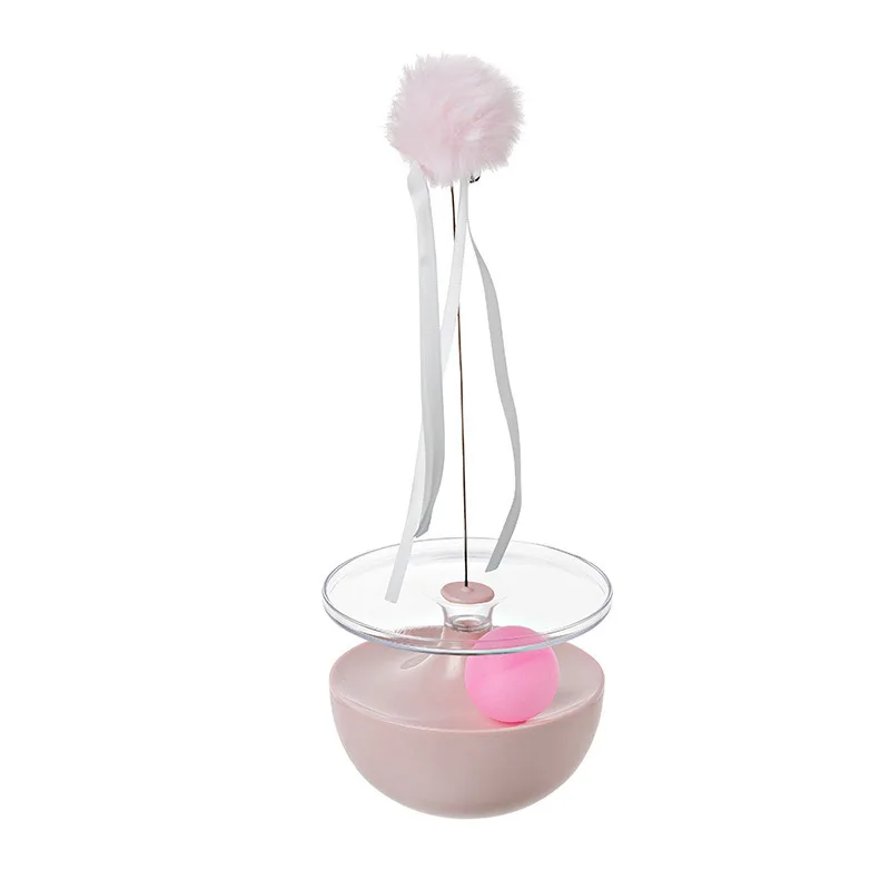 Juguetes para gatos: pelotas con campana y varitas de plumas - imagen 4