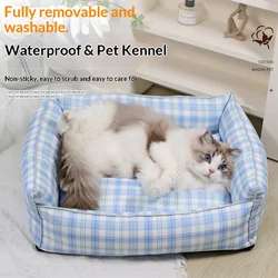 Cama sofá para perros y gatos pequeños, medianos o cachorros