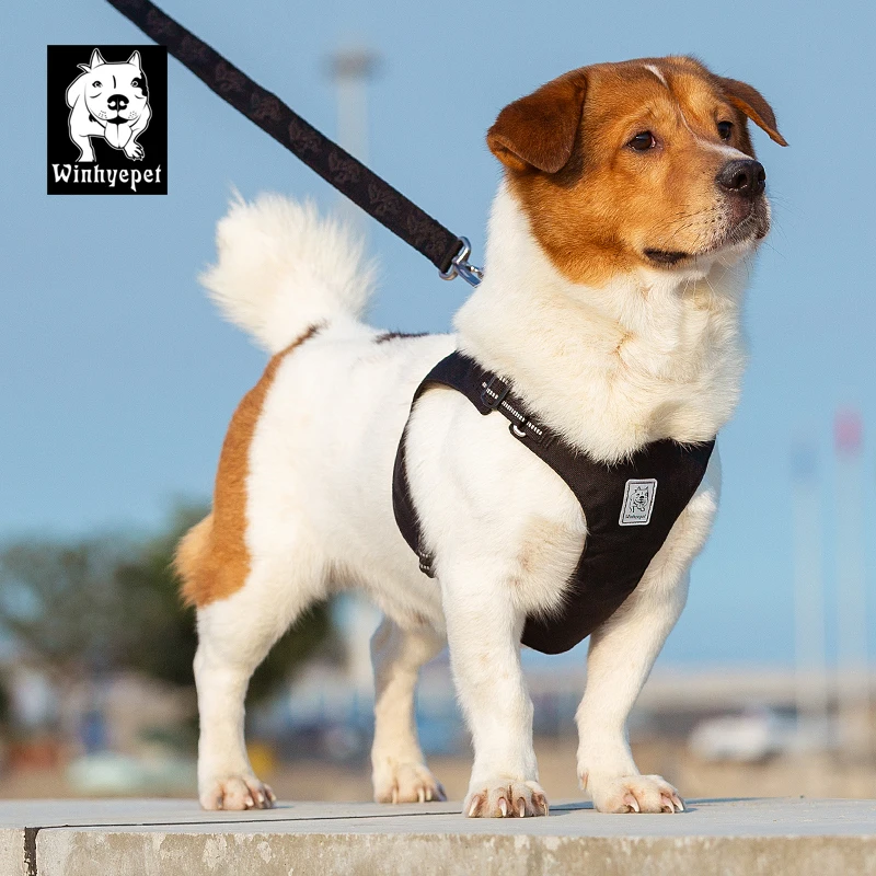 Arnés para perro chaleco ajustable antitirones bulldog y cachorro - imagen 3