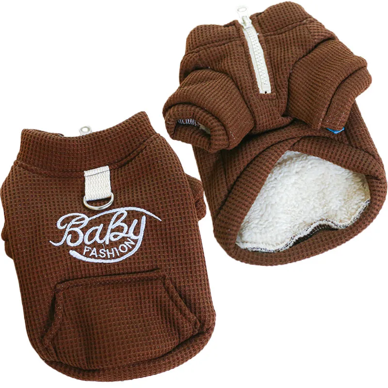 Abrigo con cremallera, ropa cálida de invierno para perros, disfraz para perros pequeños y medianos, perro salchicha, Chihuahua, Yorks, ropa para mascotas, chaqueta para cachorros, trajes XS