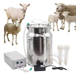 Ordeñadora eléctrica de acero inoxidable para cabras