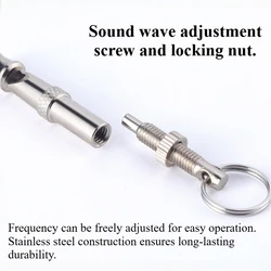 Silbato para perros para dejar de ladrar, dispositivo de entrenamiento ultrasónico silencioso de cobre para perros, flauta para dejar de ladrar, suministros para mascotas, herramienta de entrenamiento de sonido