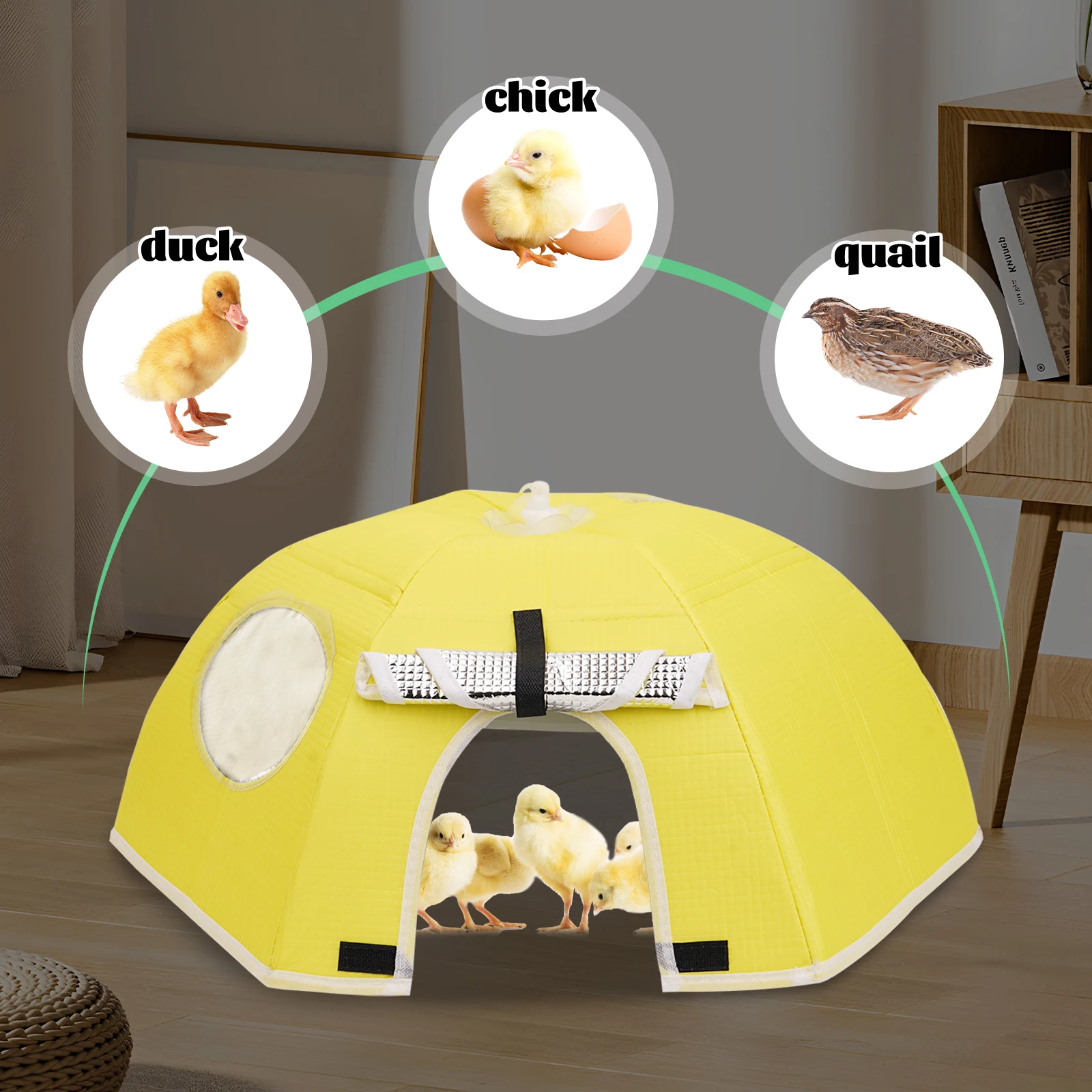 Calefactor eléctrico ajustable para cachorros y gatitos – enchufe EU - imagen 2