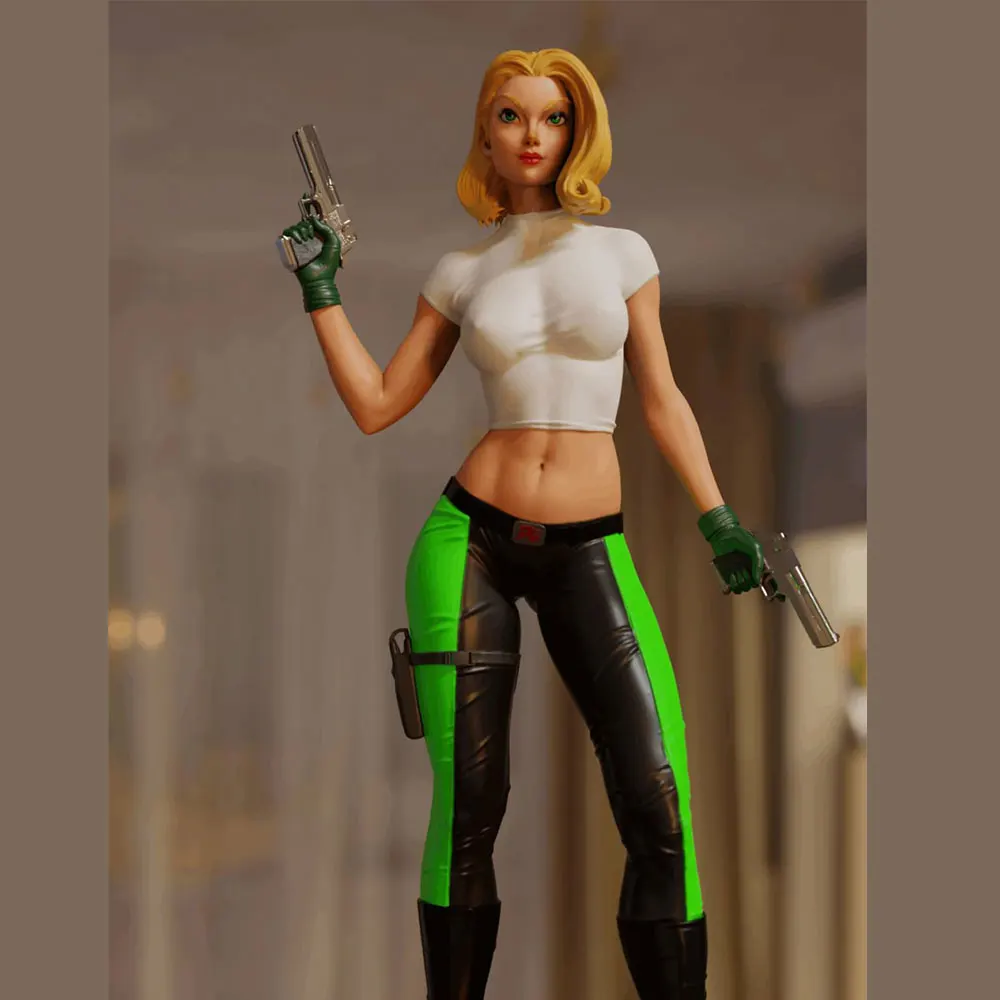 Kit modelo resina hazlo tú mismo sin pintar para figura de colección