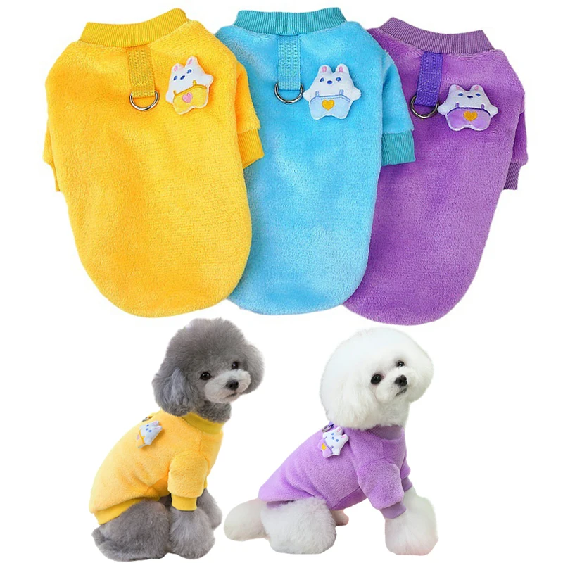 Chaleco de lana suave para cachorros, ropa para perros pequeños y gatos, trajes de invierno para mascotas, disfraz de Bulldog Francés, Chihuahua, caniche, accesorios para mascotas