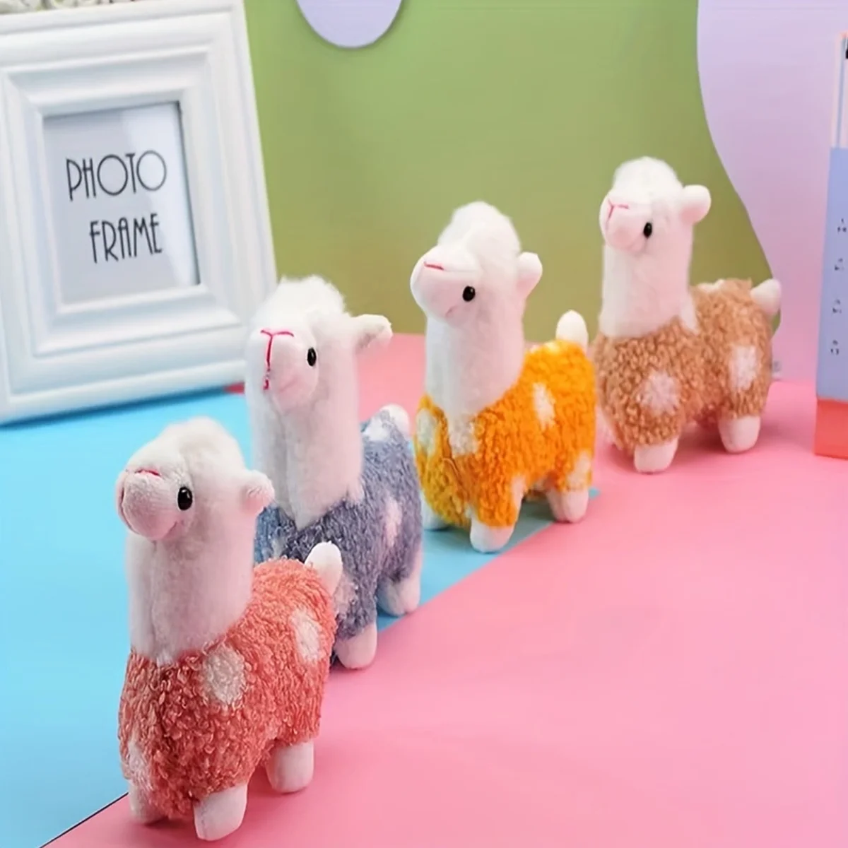 Juguete de peluche alpaca para gatos y perros - suave y duradero