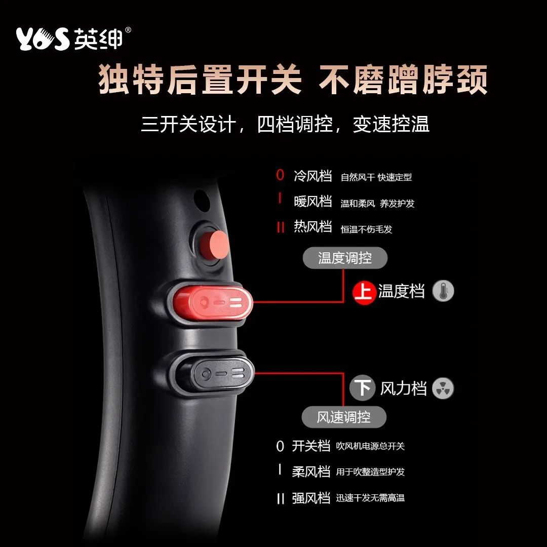 Secador de pelo para mascotas, soplador de agua para perros y gatos, tienda de mascotas, secador de pelo colgante para baño y cuello - imagen 4