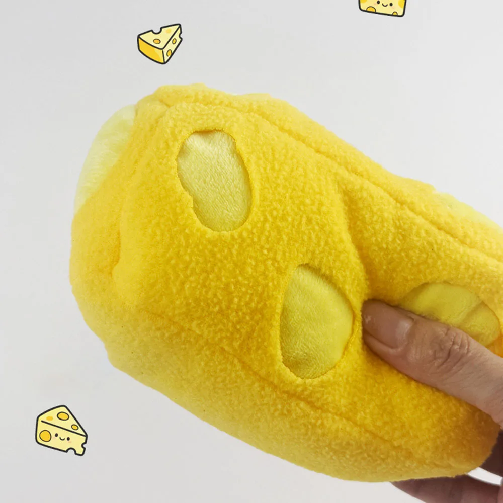 Juguete para perros con alimentación lenta Snuffle, juguete interactivo de felpa para ocultar el tratamiento chirriante, juguete para masticar Molar para cachorros, mascota de estimulación Mental - imagen 3