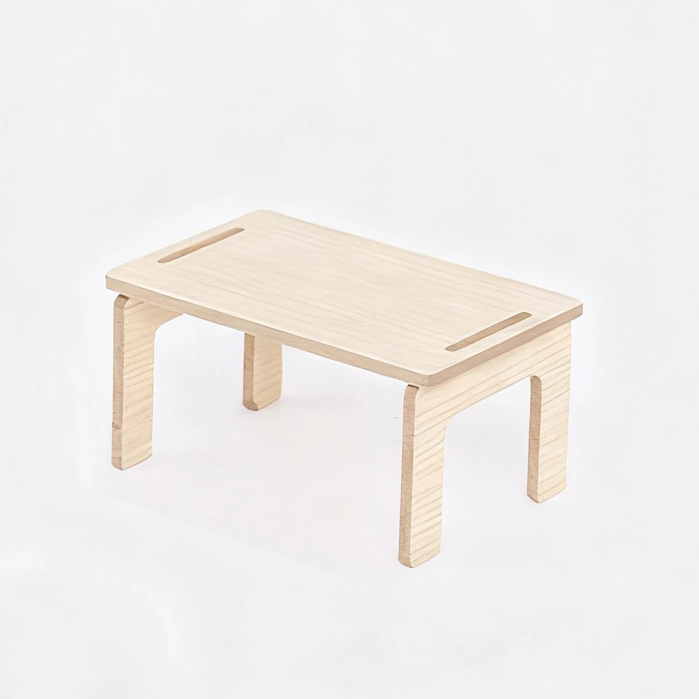 Conjunto de madera para hámster con escondite, plataforma y escalera - imagen 4