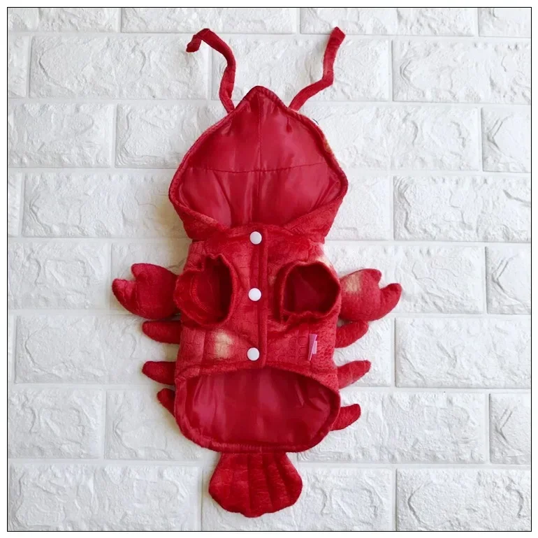 Ropa para mascotas Halloween langosta transformación gatos y perros disfraces Teddy Corgi otoño e invierno nuevos disfraces para perros al por mayor - imagen 5