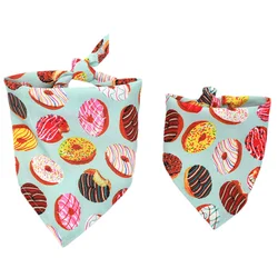 Bandana estampado frutas lavable para cachorro – Perro y gato