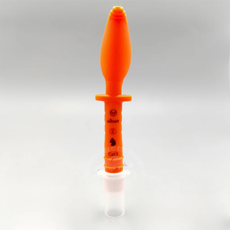 Tubo de intubación ciego para gatos y conejos, Gel suave médico, conejos, intubación traqueal para gatos, consumibles para clínica hospitalaria veterinaria - imagen 4