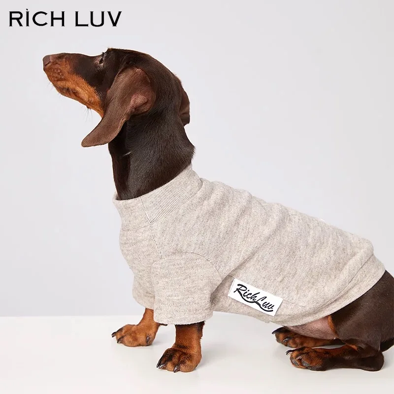 Camiseta interior de Cachemira suave a la moda para perro Wiener, mono de 2 patas para perro Wiener, para perro tejano en otoño e invierno - imagen 3