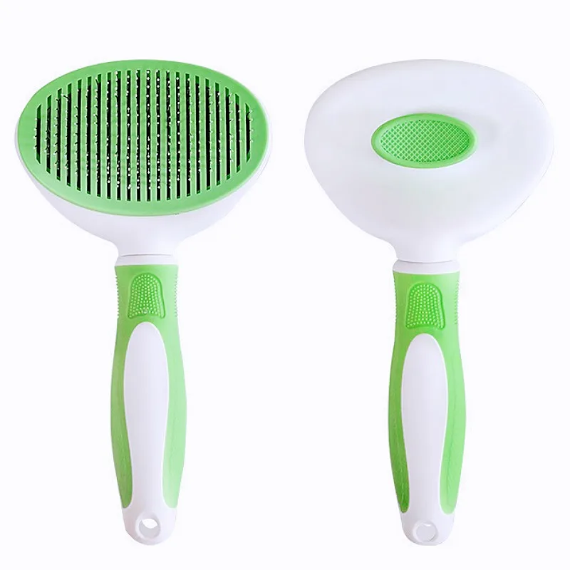 Cepillo automático para gatos y perros - autolimpiante, elimina pelo