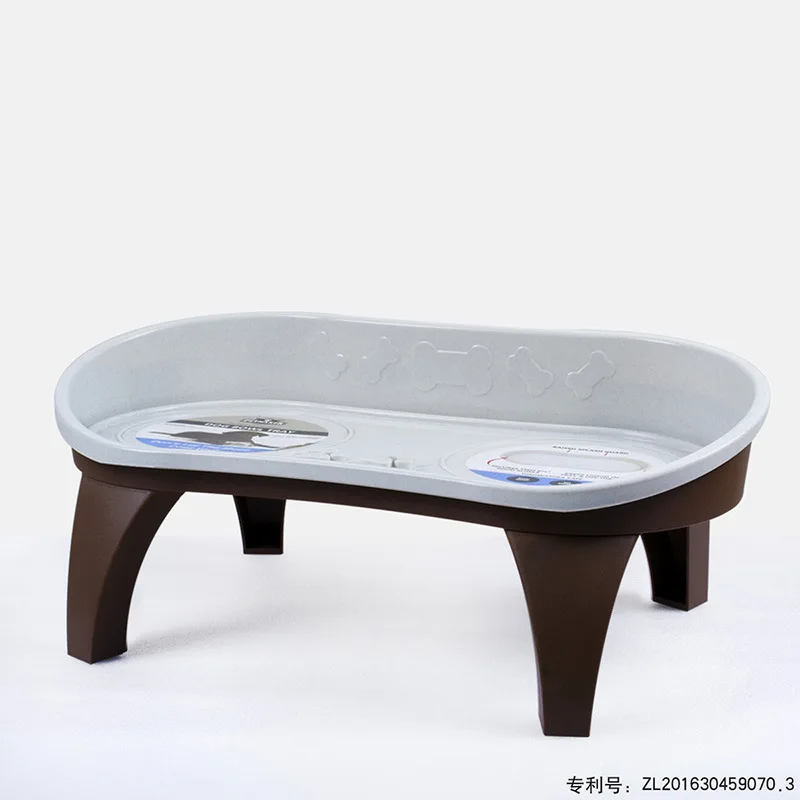 Soporte elevado para comedero y bebedero de perros y gatos - imagen 4