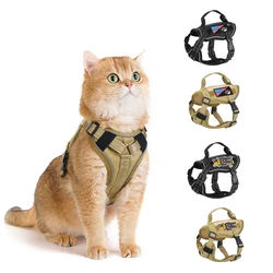Arnés táctico para gatos y perros pequeños – Chaleco malla antifuga