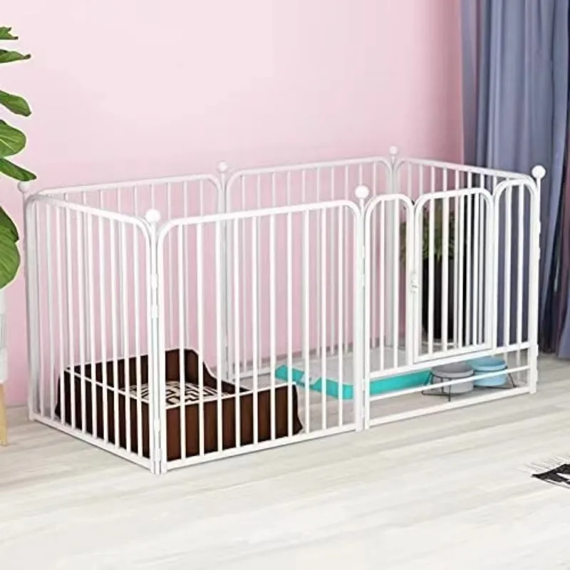 Corral metalico plegable para perros grandes - interior/exterior - imagen 2