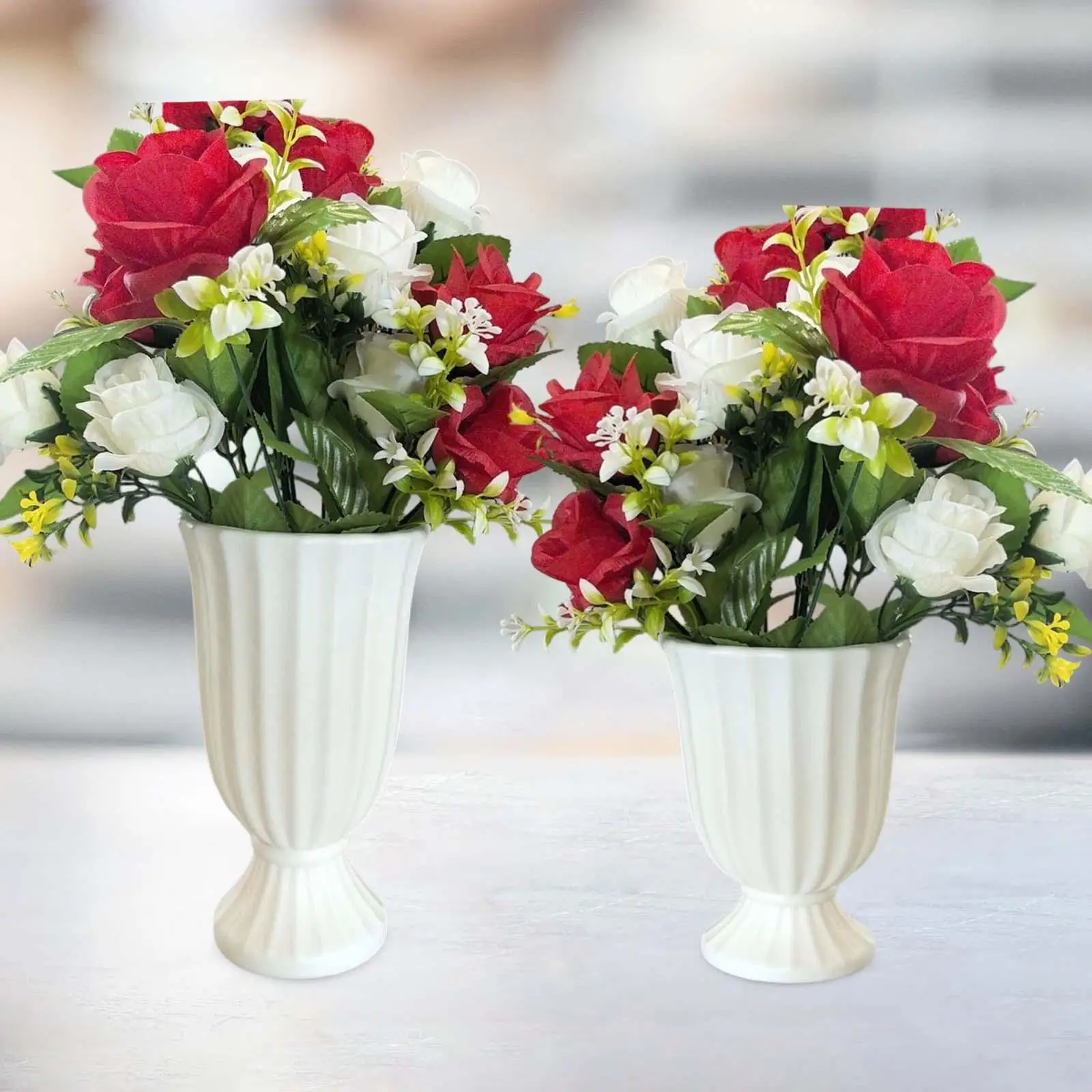 Flower Vase Tabletop Ornament Simple Nordic Aesthetic Flower Arrangement for