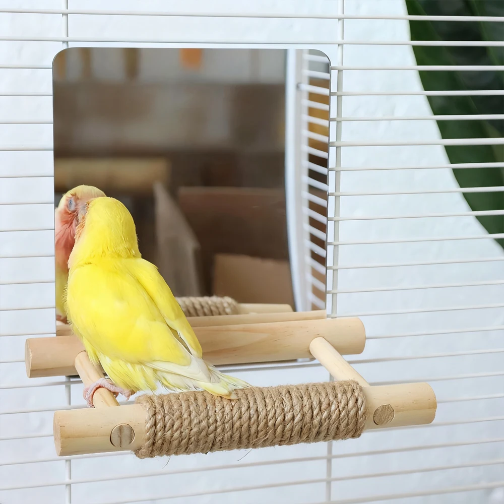 Cuerda de yute para loro – Juguete masticable resistente - imagen 5