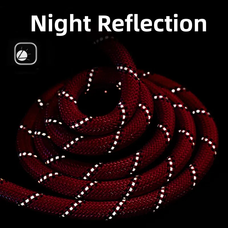 Collar para perro, cadena P, collares para mascotas, Collar ajustable, entrenamiento para caminar, cadena P, collares para perros, cuerdas reflectantes para perros, accesorios para mascotas - imagen 4