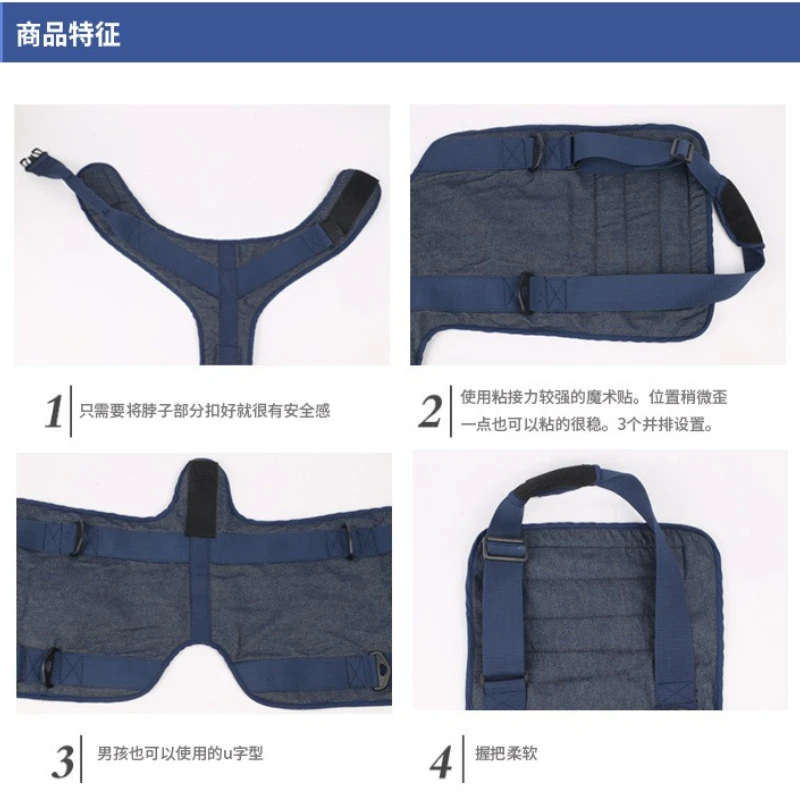 Correa para mascotas, correa para el pecho asistida a mano para caminar para perros mayores, ropa auxiliar para perros, productos para mascotas - imagen 3