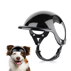Casco para mascotas con gafas de sol - para perros y gatos