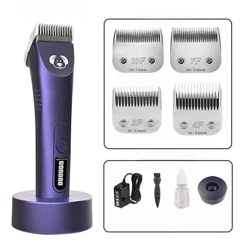 Cortapelo profesional eléctrica recargable silenciosa para perros y gatos - imagen 5