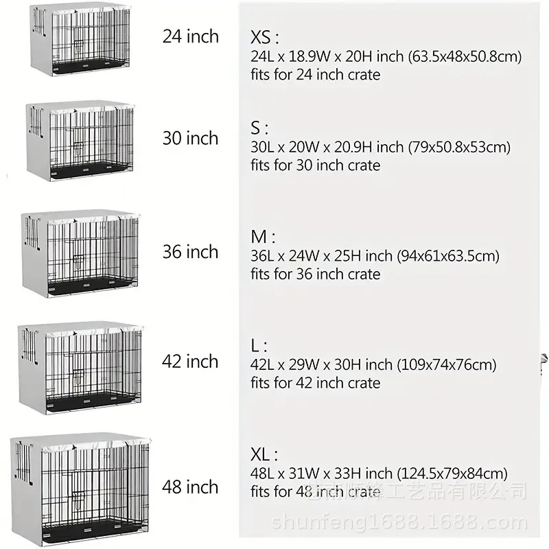 Cubierta impermeable resistente al viento para jaulas de perro y gato - imagen 4